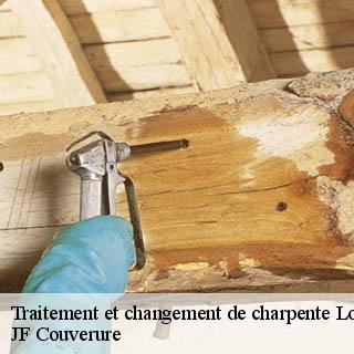 Traitement et changement de charpente  logrian-florian-30610 JF Couverure