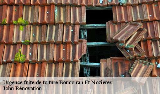 Urgence fuite de toiture  boucoiran-et-nozieres-30190 John Rénovation