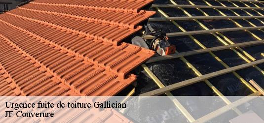 Urgence fuite de toiture  gallician-30600 JF Couverure