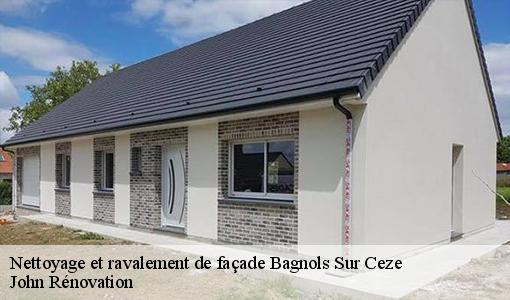 Nettoyage et ravalement de façade  bagnols-sur-ceze-30200 John Rénovation