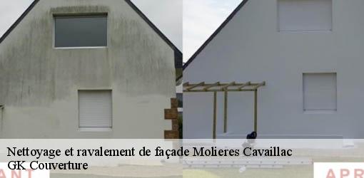 Nettoyage et ravalement de façade  molieres-cavaillac-30120 JF Couverure