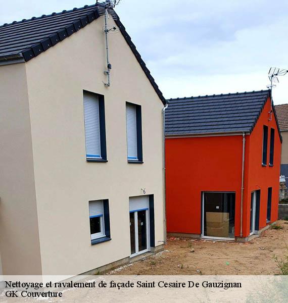 Nettoyage et ravalement de façade  saint-cesaire-de-gauzignan-30360 JF Couverure