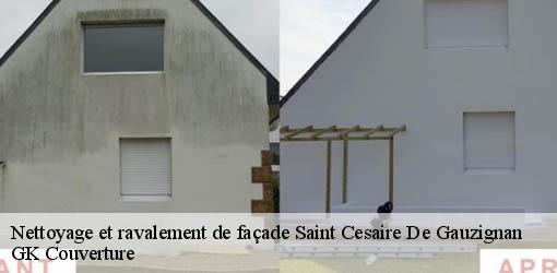 Nettoyage et ravalement de façade  saint-cesaire-de-gauzignan-30360 JF Couverure