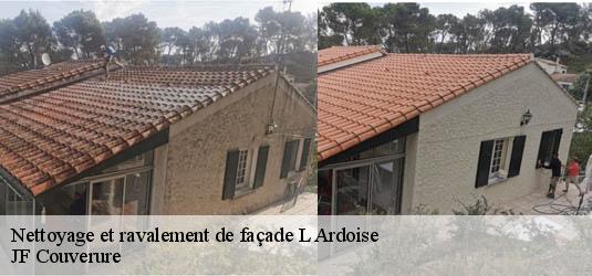 Nettoyage et ravalement de façade  l-ardoise-30290 JF Couverure