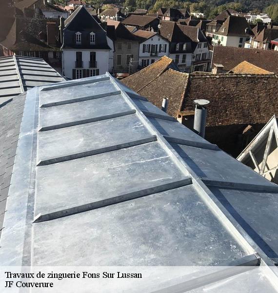 Travaux de zinguerie  fons-sur-lussan-30580 JF Couverure