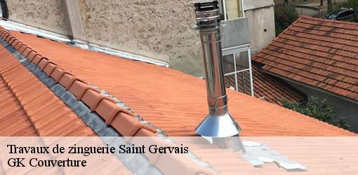 Travaux de zinguerie  saint-gervais-30200 JF Couverure