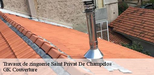 Travaux de zinguerie  saint-privat-de-champclos-30430 JF Couverure