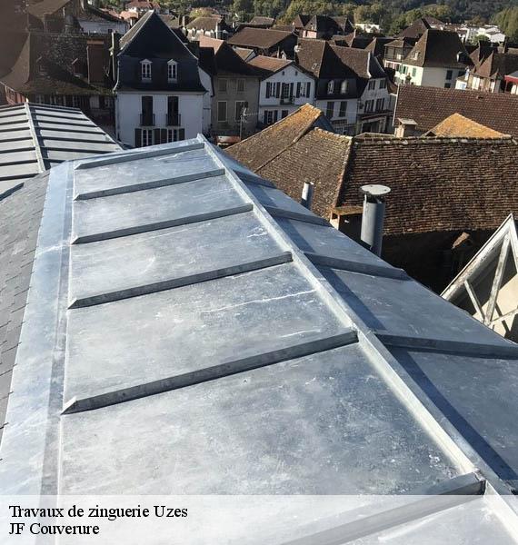 Travaux de zinguerie  uzes-30700 JF Couverure