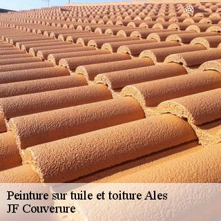 Peinture sur tuile et toiture  ales-30100 JF Couverure