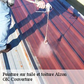 Peinture sur tuile et toiture  alzon-30770 JF Couverure