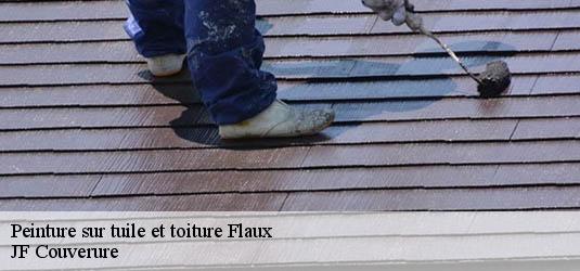 Peinture sur tuile et toiture  flaux-30700 JF Couverure