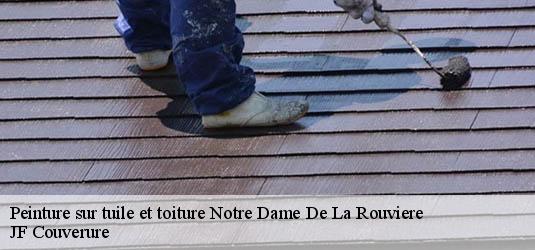 Peinture sur tuile et toiture  notre-dame-de-la-rouviere-30570 JF Couverure