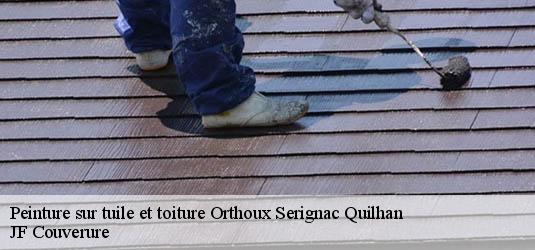 Peinture sur tuile et toiture  orthoux-serignac-quilhan-30260 JF Couverure