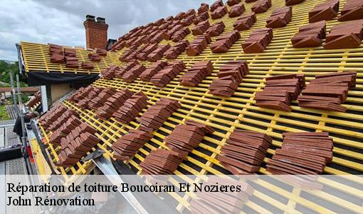 Réparation de toiture  boucoiran-et-nozieres-30190 John Rénovation
