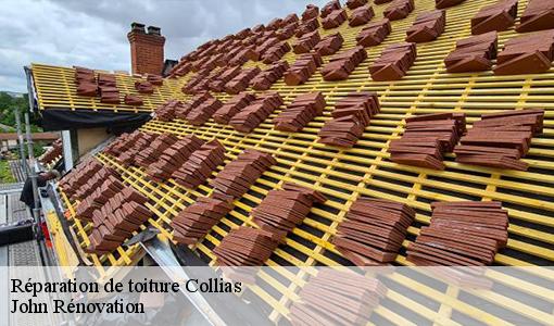 Réparation de toiture  collias-30210 John Rénovation