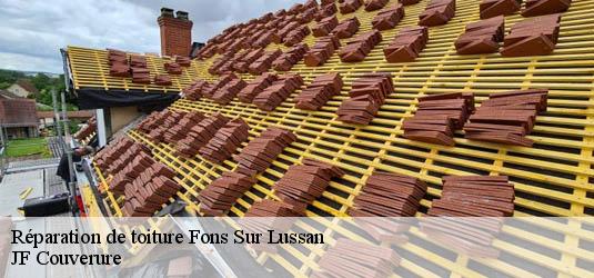 Réparation de toiture  fons-sur-lussan-30580 JF Couverure