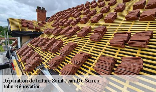 Réparation de toiture  saint-jean-de-serres-30350 John Rénovation