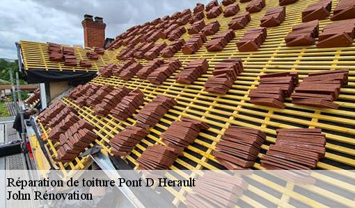 Réparation de toiture  pont-d-herault-30440 John Rénovation
