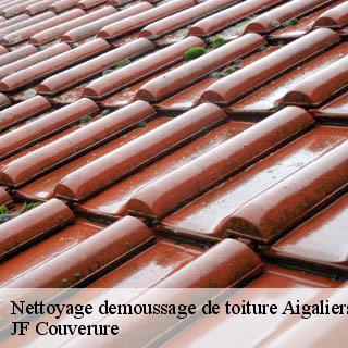 Nettoyage demoussage de toiture  aigaliers-30700 JF Couverure