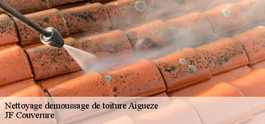 Nettoyage demoussage de toiture  aigueze-30760 JF Couverure