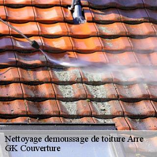 Nettoyage demoussage de toiture  arre-30120 JF Couverure