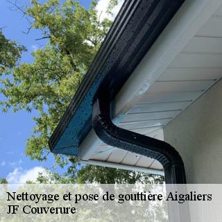 Nettoyage et pose de gouttière  aigaliers-30700 JF Couverure