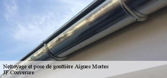 Nettoyage et pose de gouttière  aigues-mortes-30220 JF Couverure