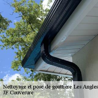 Nettoyage et pose de gouttière  les-angles-30133 JF Couverure