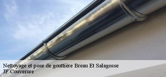 Nettoyage et pose de gouttière  breau-et-salagosse-30120 JF Couverure