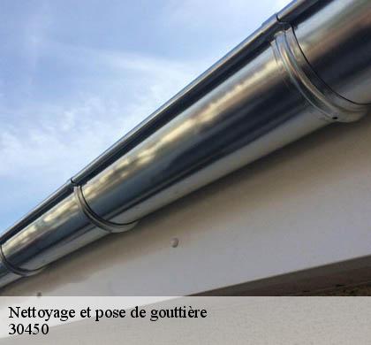 Nettoyage et pose de gouttière  ponteils-et-bresis-30450 JF Couverure