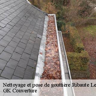 Nettoyage et pose de gouttière  ribaute-les-tavernes-30720 JF Couverure