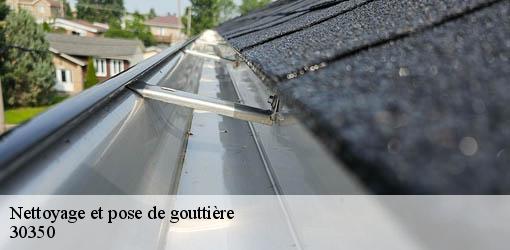 Nettoyage et pose de gouttière  montagnac-30350 JF Couverure